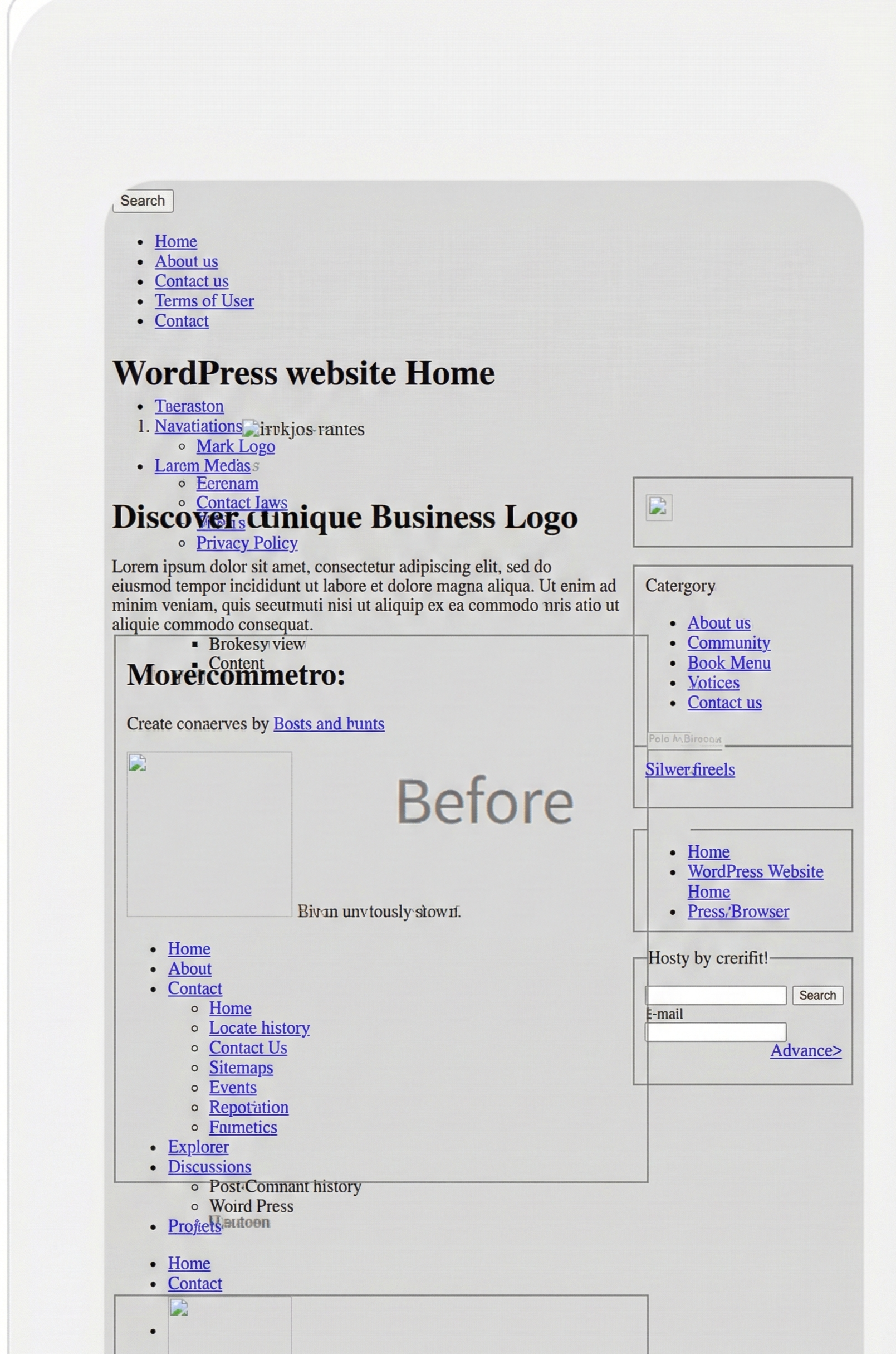 Before: WordPress不具合のダミー